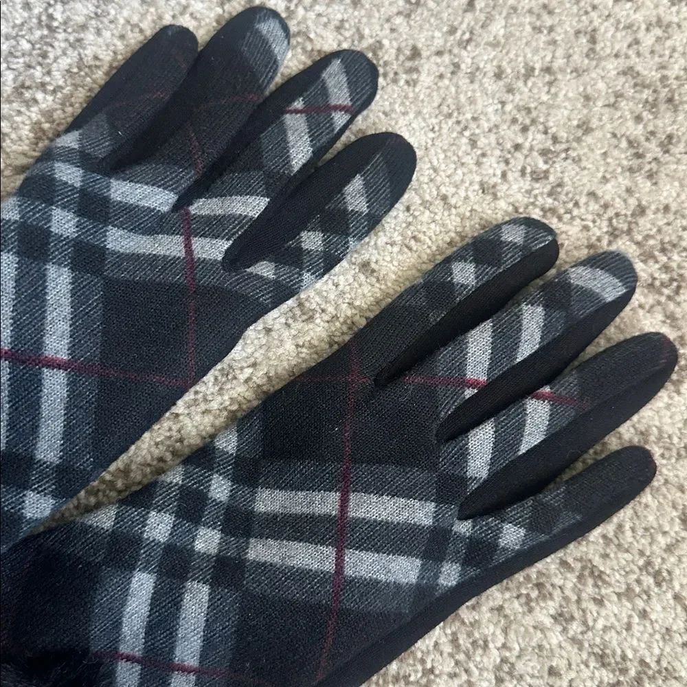 Trezo Plaid Women’s Hand Gloves O/S New